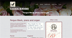 Desktop Screenshot of classicalblackbird.net