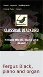 Mobile Screenshot of classicalblackbird.net
